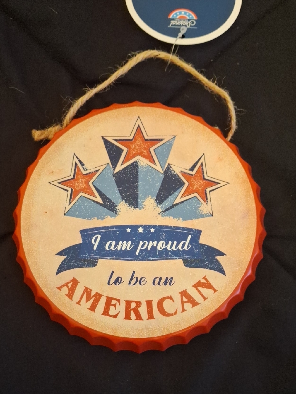 Patriotic Wall Décor Signs - 'Freedom' & 'I am proud to be an American' - Picture 2 of 5
